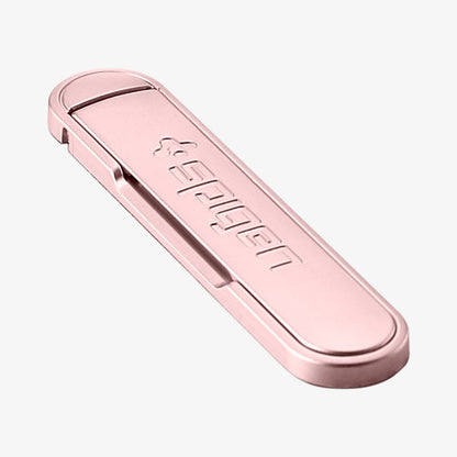 000EM21073 - U100 Universal Kickstand (Metal) in rose gold showing the front and side