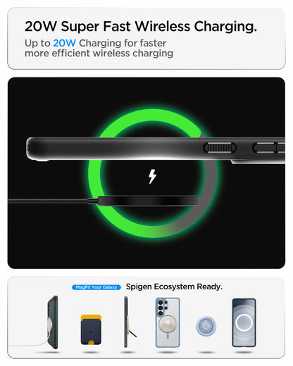 ACS11163 - Showing the 20W Super Fast Wireless charging. Up to 20W charging for faster more efficient wireless charging
