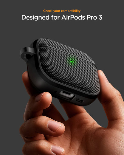 ACS10604 - AirPods Pro 3 Classic Fit in Black showing check you compatibility. designed for airpods pro 3
