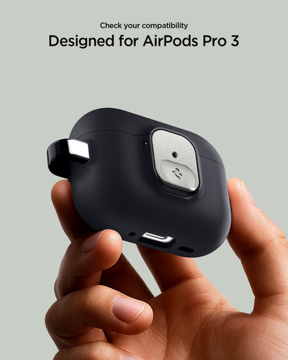 ACS10133 - AirPods Pro 3 Nano Pop in Black Sesame showing check your compatibility. Designed for airpods pro 3