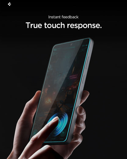 AGL11093 - Galaxy S26 GLAS.tR EZ Fit Pro | Privacy showing true touch response and instant feedback