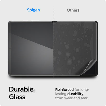 AGL07002 - Galaxy Tab S9 FE Series Screen Protector EZ FIT GLAS.tR durable glass reinforced for long lasting durability from wear and tear.