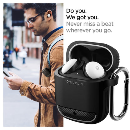 ASD01344 - Pixel Buds 2 Case Rugged Armor in black do you. we got you never miss a beat wherever you go.