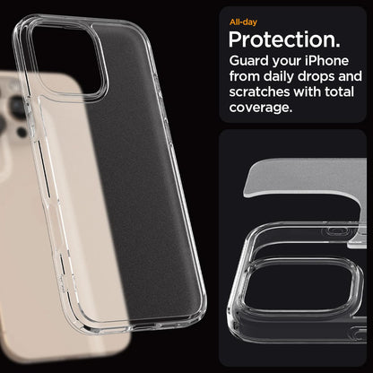 ACS08122 - iPhone 16 Pro Case Ultra Hybrid in Frost Clear all day protection. guard your iPhone from daily drops and scratches with total coverage.