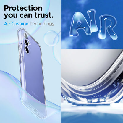 ACS05889 - Galaxy A54 5G Case Liquid Crystal in Crystal Clear protection you can trust. Aircushion technology.