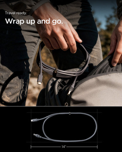 ACA09845 - Starlink Mini C to DC Cable | STL211-10 showing wrap up and go