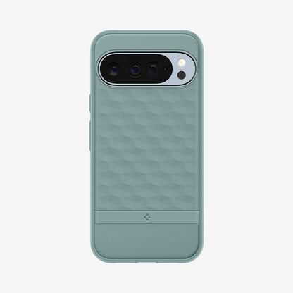 ACS09732 - Pixel 10 Pro XL Case Parallax (MagFit) in sage green showing the back
