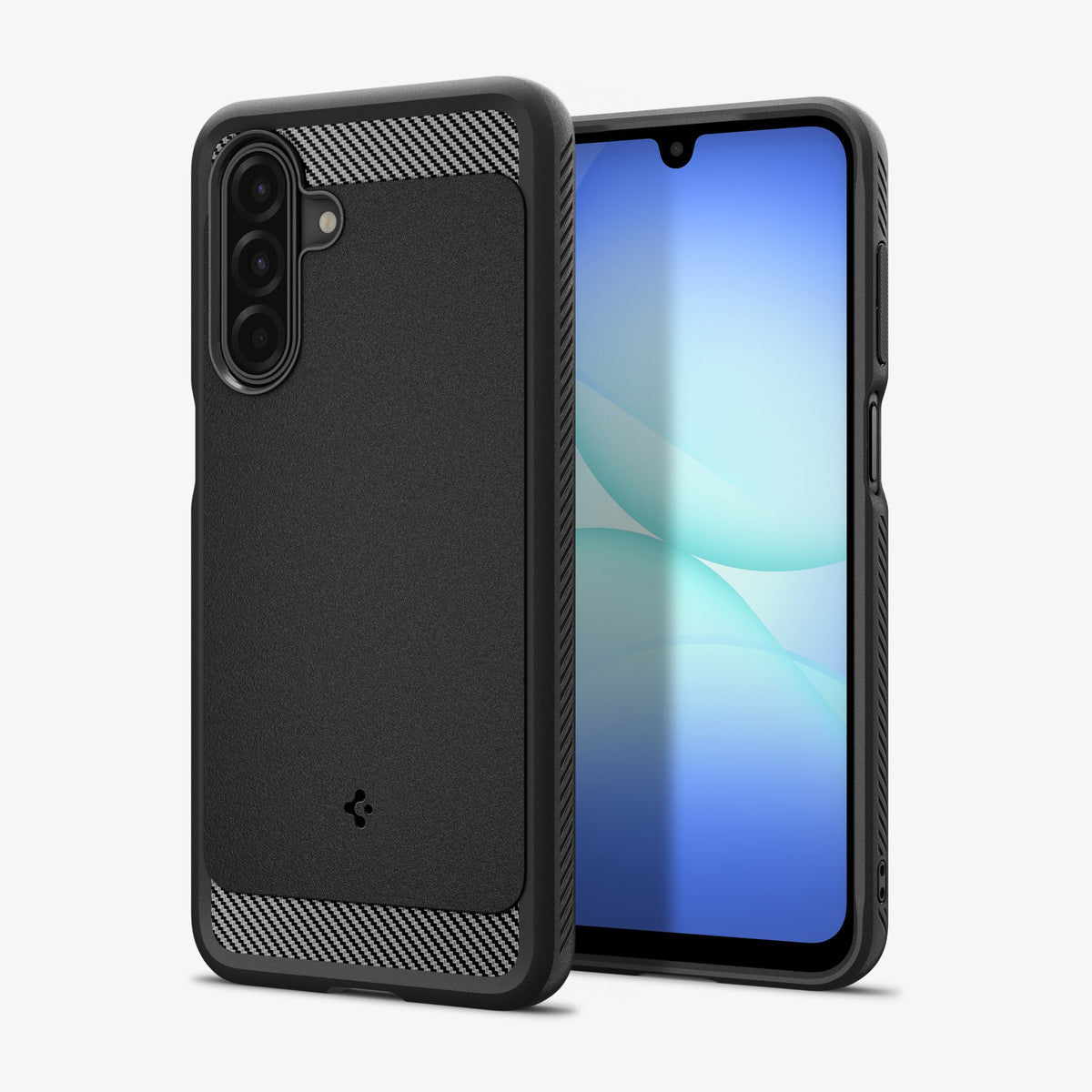 ACS09844 - Galaxy A 17 5G Rugged armor showing the back, side and front