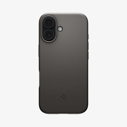 ACS09971 - iPhone 17 Thin Fit (MagFit) in Gunmetal showing the back