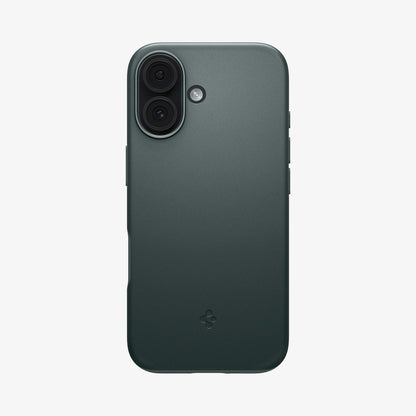 ACS09970 - iPhone 17 Thin Fit (MagFit) in Abyss Green showing the back