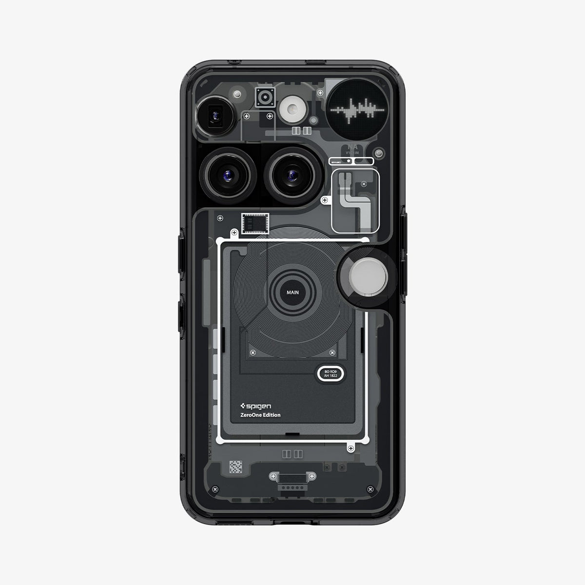 ACS08568 - Nothing Phone 3 Ultra Hybrid Zero One showing the back