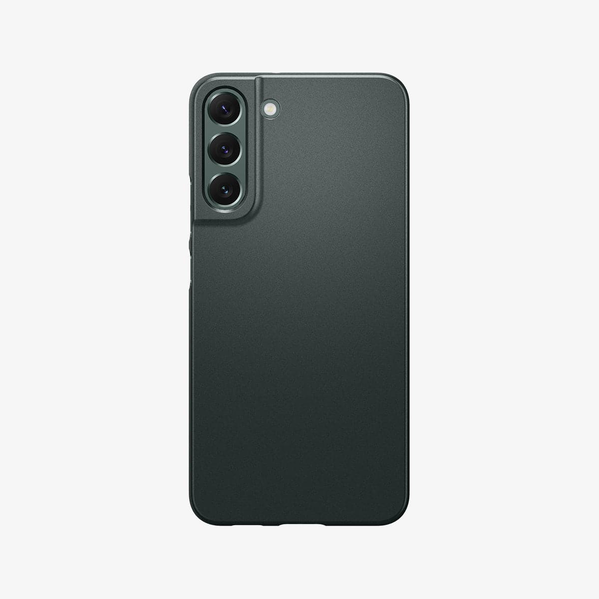 ACS04388 - Galaxy S22 5G Case AirSkin in abyss green showing the back