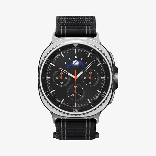 AMP10153 - Galaxy Watch 9 Series WBF0 in black showing the front
