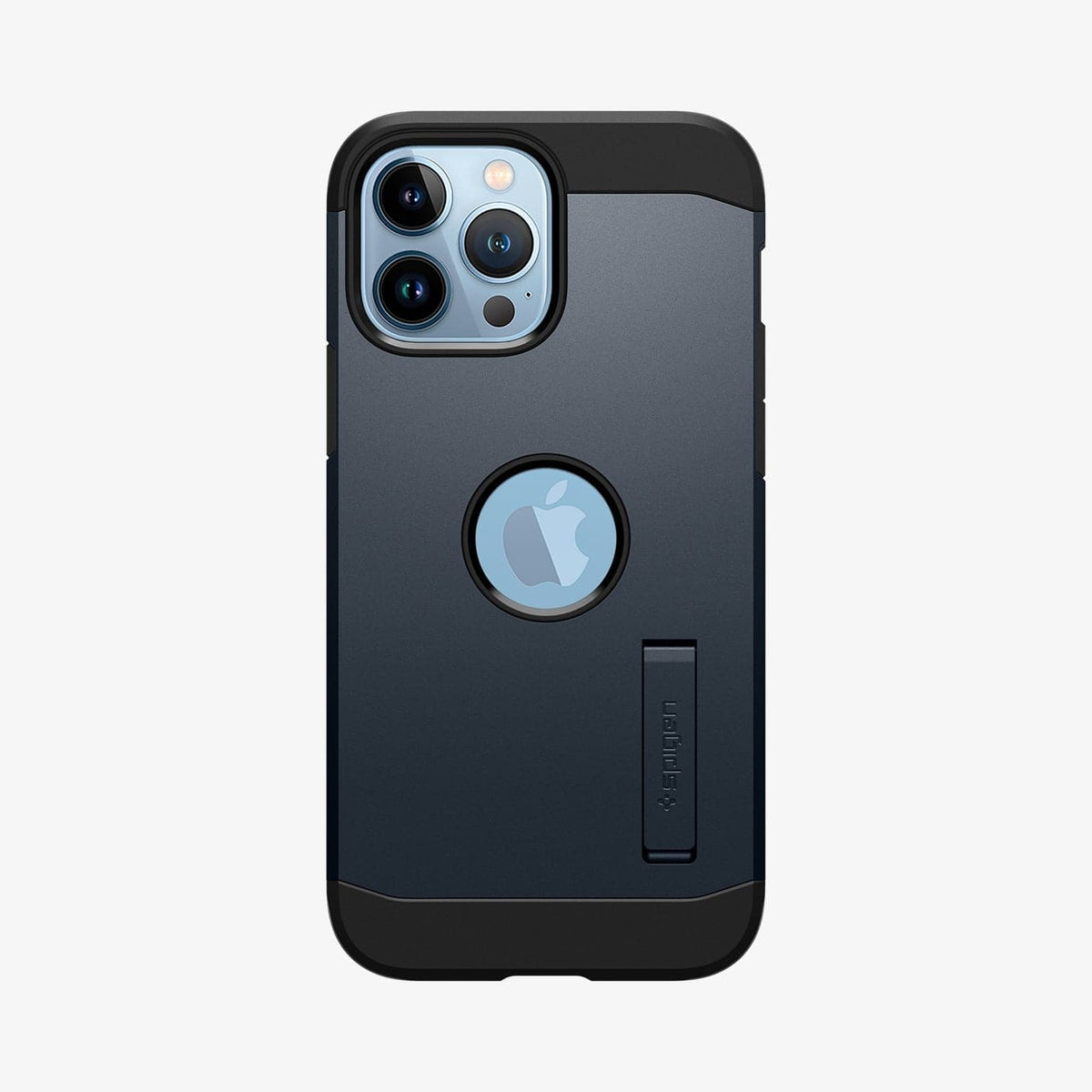 ACS03223 - iPhone 13 Pro Max Case Tough Armor in metal slate showing the back