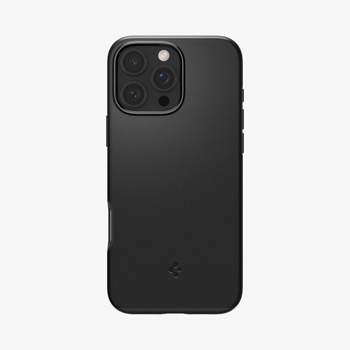 ACS08106 - iPhone 16 Pro Case Thin Fit (MagFit) in Black showing the back