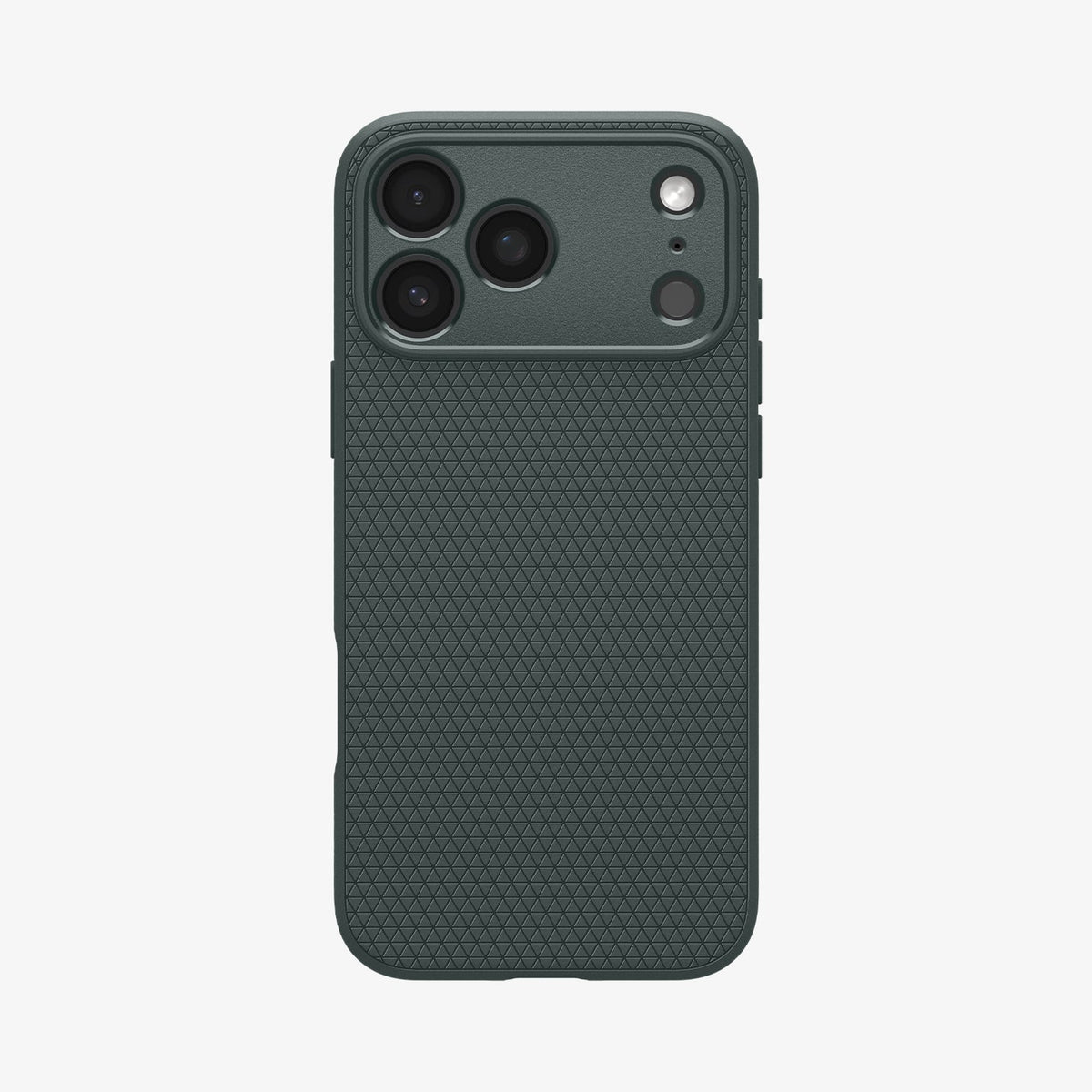 ACS09944 - iPhone 17 Pro Liquid Air in Abyss Green showing the back