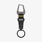 AHP06846 - Carabiner (Magnetic Keychain) in Black showing the front