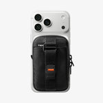 AFA10226 - Portable Organizer Pouch Tintap Zip MagFit in Black showing the back
