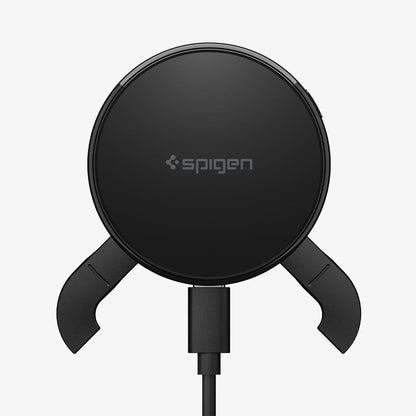 ACP10511 - Spigen Essential Qi2.2 Hook Car Mount (Mag Fit) showing the front
