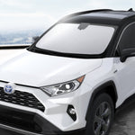 ACP09109 - RAV4 CryoShade TYO260 in Black showing the front of the vehicle