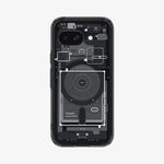 ACS09044 - Pixel 9a Case Ultra Hybrid Zero One showing the back